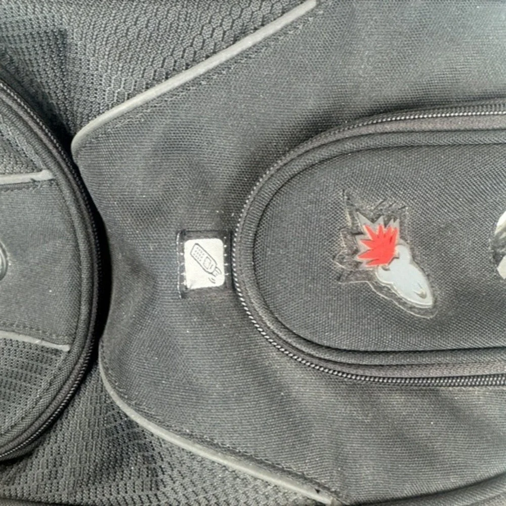 Joe Rocket Manta Tank‎ Magnet Bag Black Motorcycle Touring Racer Bikercore Gear